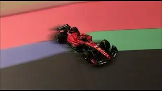 2022 French GP Charles Leclerc crash recreated in Stop Motion