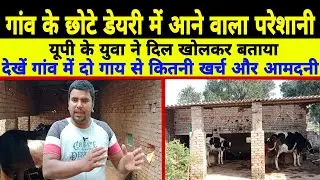 यूपी के युवाने बताया कैसे किया डेरी फार्म/dairy farm business up/hf farm up/dairy farm manegement ||