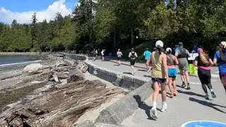 2025温哥华马拉松赛道风景 3. （31-33公里）2025 BMO Vancouver Marathon Track Scenery 3. （31-33Km）