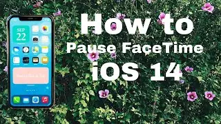 КАК ПОСТАВИТЬ ФУНКЦИЮ FACETIME НА ПАУЗУ В IOS 14 | 2 ШАГА