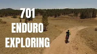 Testing the 701 enduro on some unexplored trails in Colorado
