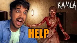 AmitBhai Plays Indian Horror Game KAMLA 😨