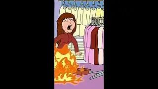 She put herself on fire #familyguy  Guy #shorts #subscribe