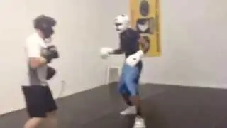 Scott Sealey Jon o'neal sparring