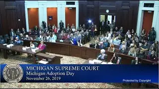Michigan Adoption Day 2019 - Court Session