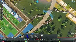 Highway Loop Through City for Perfect Traffic in Cities Skylines