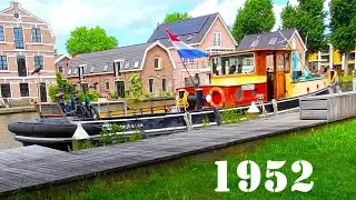 Beautiful boats for summer holidays. MEEUW  1952. Old Dutch Ship.