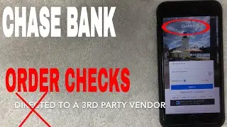 ✅ Chase Bank: как заказать замену чеков 🔴