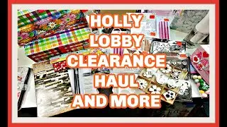 HOBBY LOBBY CLEARANCE HAUL AND SPRING 40% OFF
