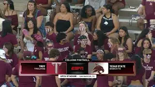 NCAA Football 2025: Troy at Texas State