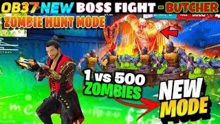 New mode lone wolf zombie hunt gameply in advance server 🤯🤯