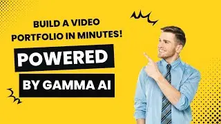 Create a Stunning Video Portfolio Website in Minutes with Gamma AI!