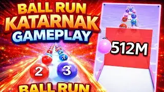Ball run 🏀 2048M High Score Gameplay 😝 Live Part 97