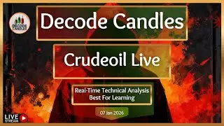 Live | CRUDEOIL &bull; MCX &bull; COMMODITY | Candlestick Secrets | For Learning Analysis | 07 Jan 2026.