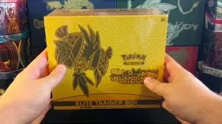 Opening a Pokemon Guardians Rising Elite Trainer Box