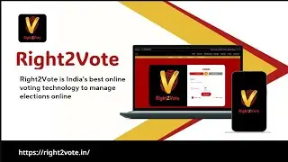 Right2Vote Voter Guide - Election with email-based login and standard features.