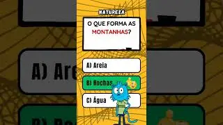 Perguntas e respostas sobre a natureza #quiz #natureza