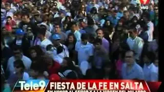 Fiesta de la fe en Salta