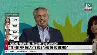 Alberto Fernández, tras la derrota en las PASO: 