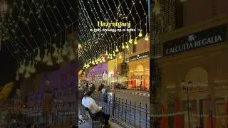 Hazratganj Lucknow is fully dressing up in lights ✨ #diwali #diwalilights #happydiwali #shorts