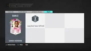 92 Danilo Summer Heat SBC FIFA 20