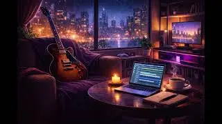 A blue night