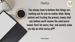 Monday Thoughts