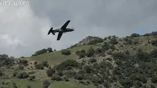 Low Level flying Slovenian Air Force PC-9M at Iniochos 2023