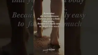 A Reminder to Appreciate Your Amazing Body 💚  #shorts