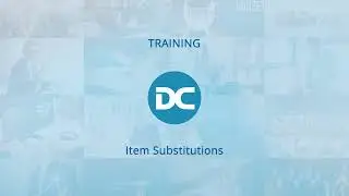 Item Substitutions in Business Central