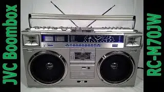JVC Boombox RC-M70JW Bluetooth Mod