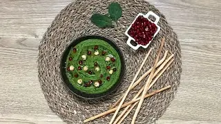 💚HUMMUS DE GARBANZOS Y ESPINACAS ¡La Receta de Hummus más Fácil y Ligera!