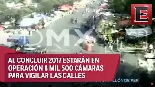Breves Metropolitanas: Habr&aacute; 8 mil c&aacute;maras de vigilancia en CDMX