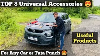 2022 Top 8 Best Exterior Accessories 😍 for Any Car or Tata Punch | Useful Products