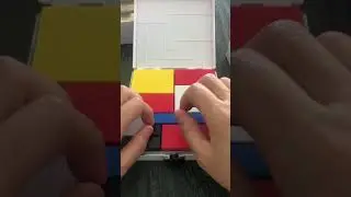 SATISFYING UNBOXING MONDRIAN BLOCKS #asmr #puzzleblocks #ytshortsvideo #shorts