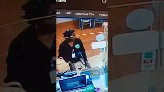 WOMAN CAUGHT STEALING TIP JAR! #youtube #viralvideo #fyp #unseen #camera #2025