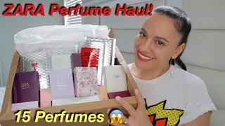 Large Zara Perfume Haul | First impressions