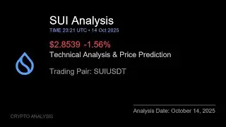SUI (SUIUSDT) Technical Analysis - Price Prediction & Buy or Sell October 14, 2025