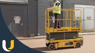 Haulotte Electric Scissor Lift | Optimum 8 – United Equipment