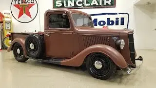 1936 Ford Truck Nostalgia V8 Flathead Custom Hot Rod Barrett Jackson Pickup