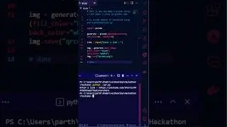 Generate QR within 5 minutes | Python | Speed Codes. #pythonprogramming #qrcodegenerator