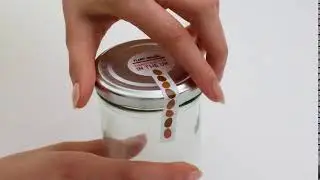 Tamper evident lollipop seals