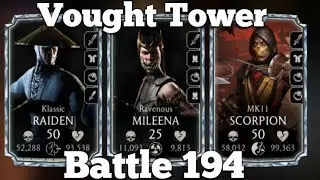 Vought Tower 194 | MK Mobile Vought Tower Battle 194 | Talent Tree & Equipment