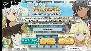tirando sumons al baner de Argonaut Recollective Danmachi memoria freese