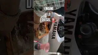Cleaning Bike ENGINE with DIESEL ⛽ #anorousmr #telugu #motovlog #tipsandtricks #tips #automobile