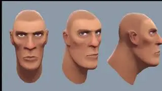 Pyro's face