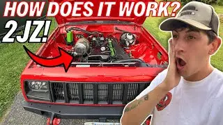 2JZ Jeep XJ FULL Walk Around +Car Show Reactions! 