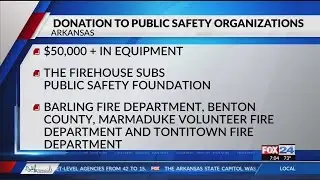 Local Safety Organizations Receive $57,000 Worth of Life-Saving Equipment
