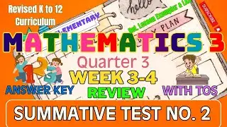 MATH 3 Q3 Summative Test No  2