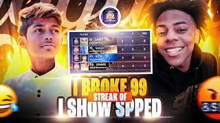 I BROKE 99+🥵WIINNING STREAK OF ISHOW SPEED🤯😮 AFTER ISHOW SPEED ABUSED ME ON LIVE🤣😂@IShowSpeed